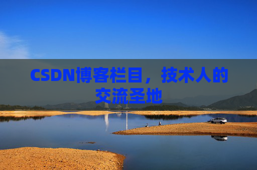 CSDN博客栏目，技术人的交流圣地